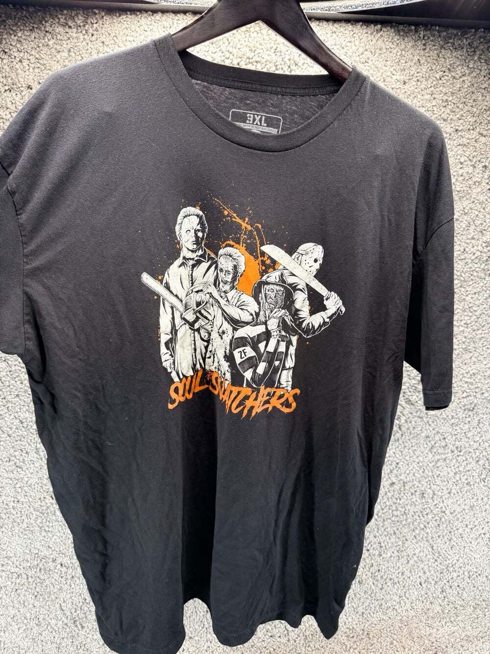 Zero Foxtrot Soul Snatchers Horror Graphic T-Shirt 3XL